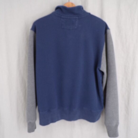 47 New England Patriots Pullover Zip Neck Cotton Sweat Jacket - X-Large - Picture 8 of 9